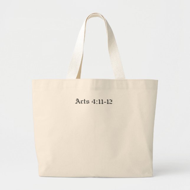Bible Verse Tote Bag (Front)