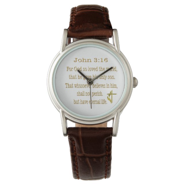 Bible Verse Watch (Front)
