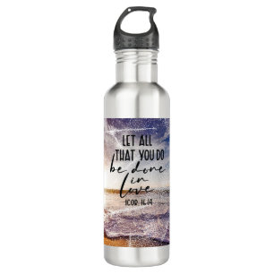 Bible Verse Water Bottle