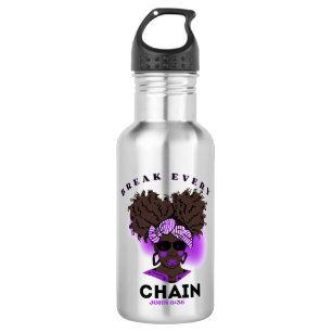 Bible Verse Water Bottle For Black Women