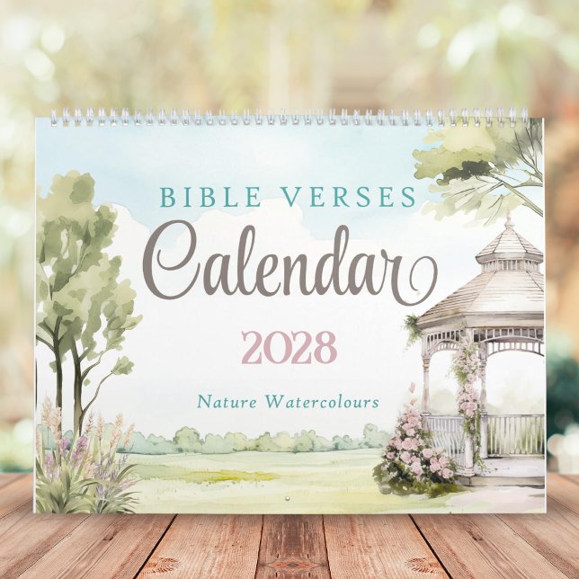 Bible Verses Calendar | Nature Watercolour Seasons (Creator Uploaded)