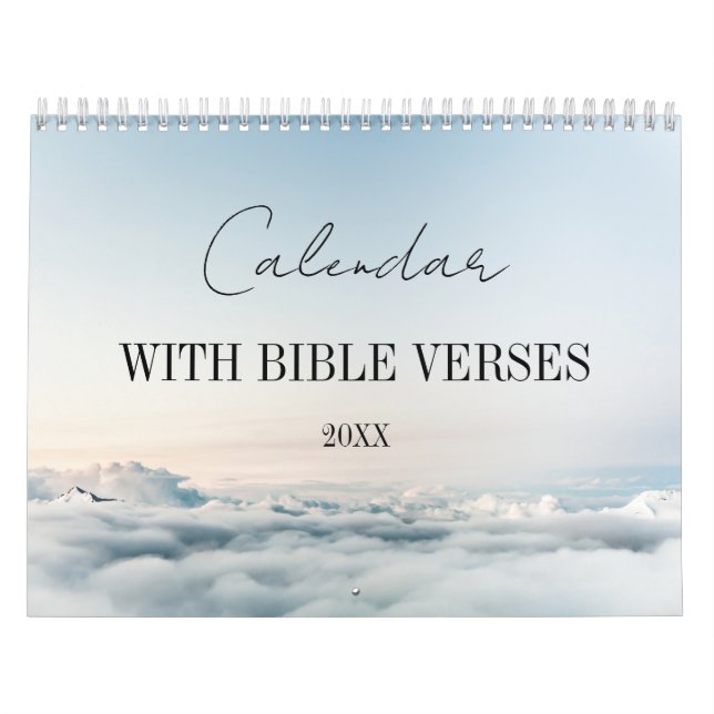 Bible verses Christian religious  Calendar (Cover)