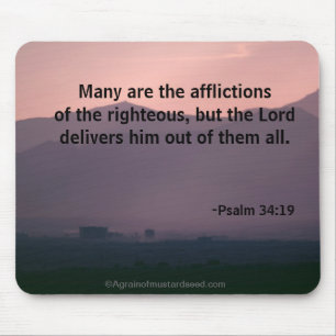 Bible Verses God's Word Mouse Pad