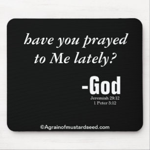 Bible Verses God's Word Mouse Pad