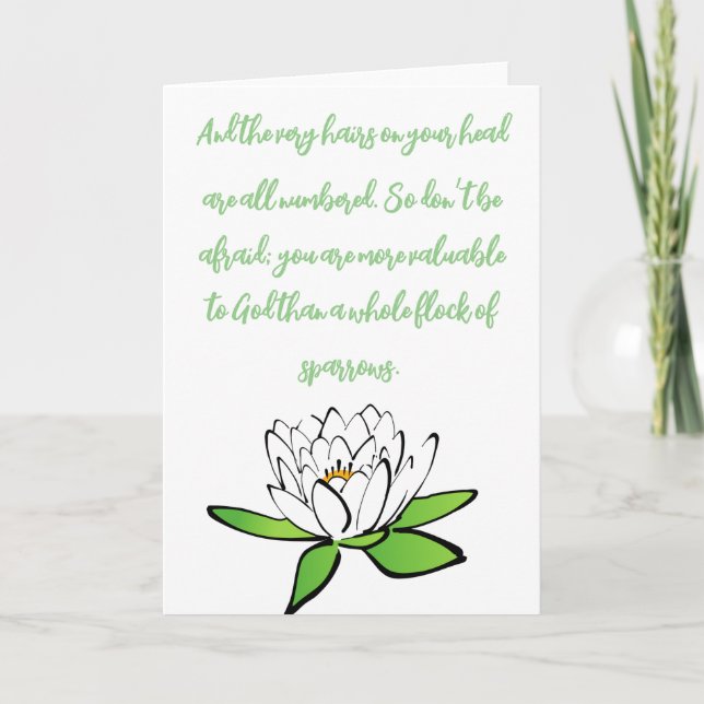 Bible verses holiday card (Front)