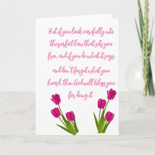 Bible verses holiday card