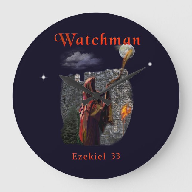 Bible verses large clock (Front)