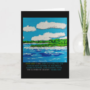 Bible Verses: Mark 14:62 PedagogyGreetings Card