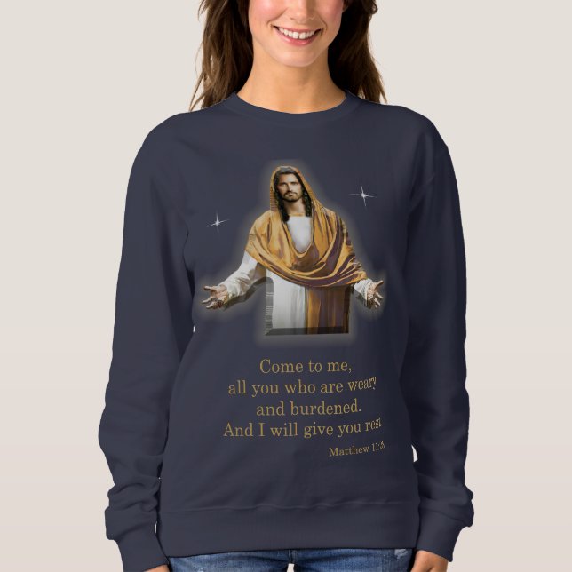 Bible verses sweatshirt (Front)