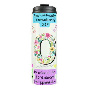 Bible Verses Thermal Tumbler