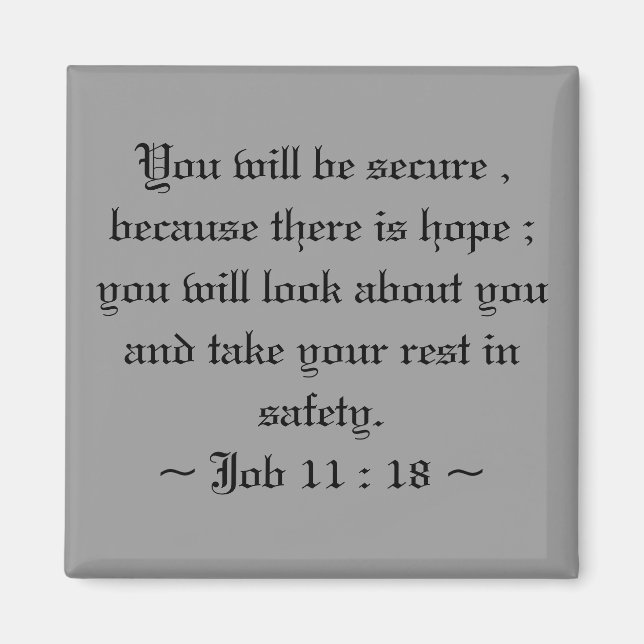 Bible Wise Magnet (Front)