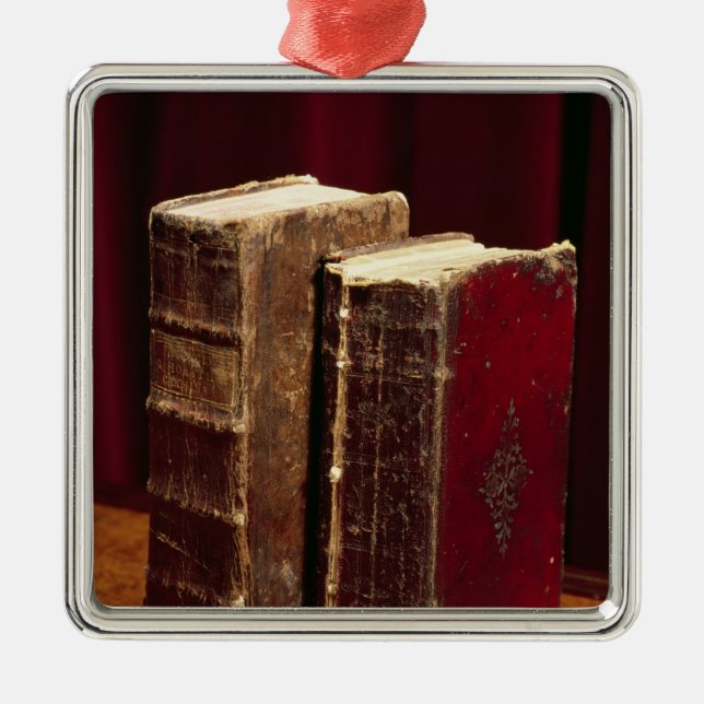 Bibles belonging to Lord Byron and Augusta Leigh Metal Ornament (Front)