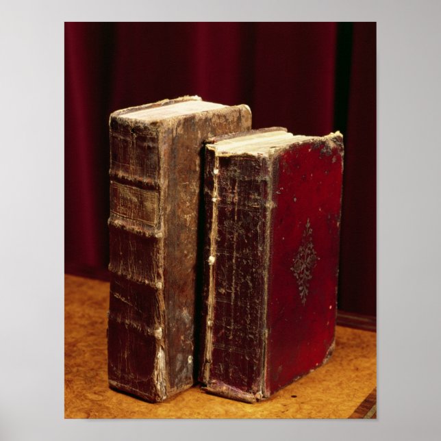 Bibles belonging to Lord Byron and Augusta Leigh Poster (Front)