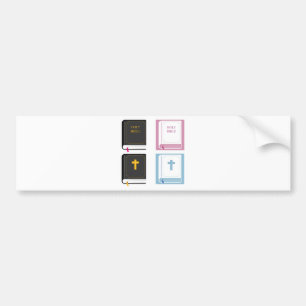 bibles bumper sticker