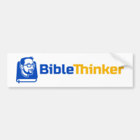 BibleThinker Bumper Sticker