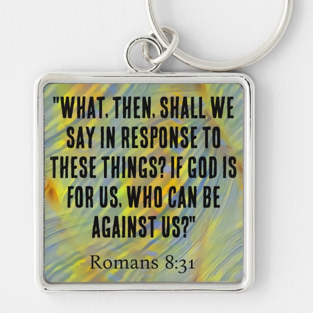 Biblical Inspiration Key Ring (Front)