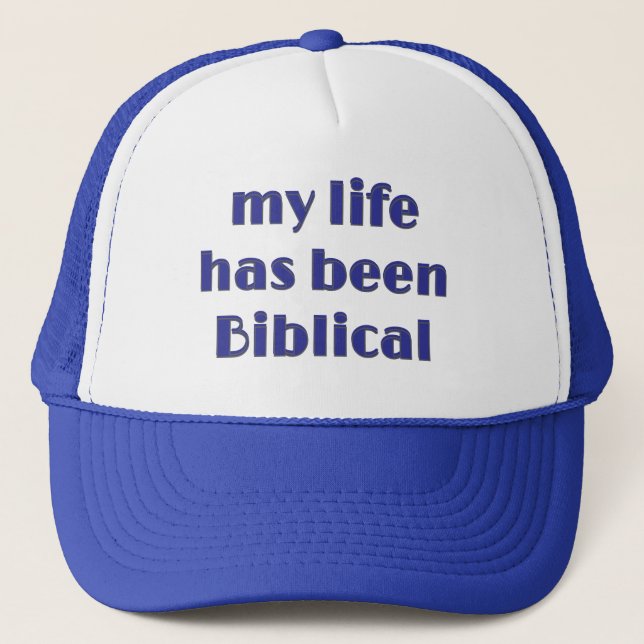 Biblical Life 1 Trucker Hat (Front)