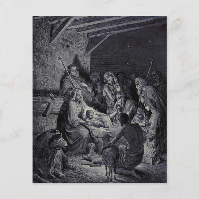 Biblical nativity scene (Front)