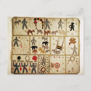 Biblical quilt, Virginia Postcard