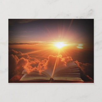 Biblical Sunset Postcard