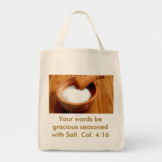 Biblical Verse Col. 4:16 Grocery Tote Bag