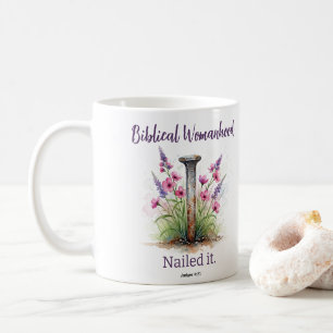Biblical Womanhood Jael Inspirational Scripture Coffee Mug