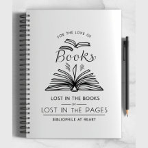 Bibliophile at Heart –Minimalist Book Lover Design