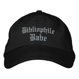Bibliophile Babe Embroidered Hat
