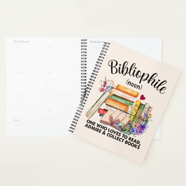 Bibliophile Bliss Planner (Display)