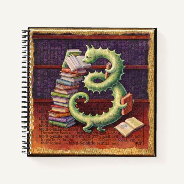 Bibliophile Notebook (Front)
