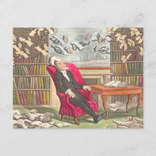 Bibliophile's Dream Unique Book Club Invitation