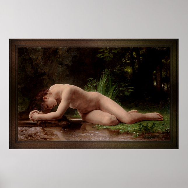Biblis by William-Adolphe Bouguereau Poster (Front)