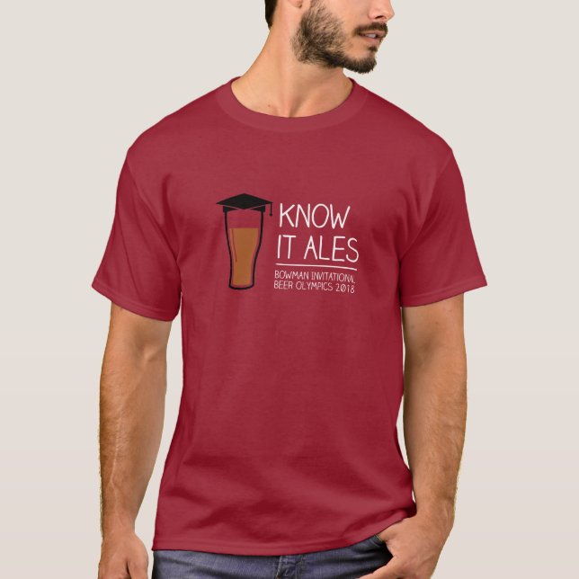 BIBO 2018 - Know it Ales T-Shirt (Front)