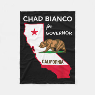 Bicanco 2026 Chad Bianco For Governor Of Californi Fleece Blanket