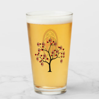 Bicchiere Milan calcio Glass