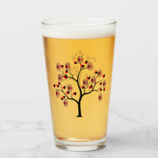 Bicchiere Milan calcio Glass