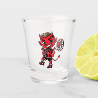 Bicchiere Milan calcio Shot Glass
