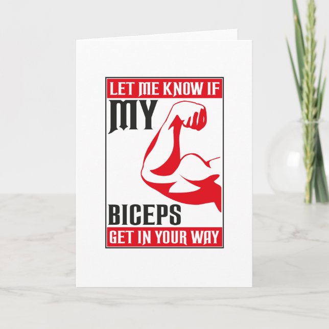 biceps card (Front)