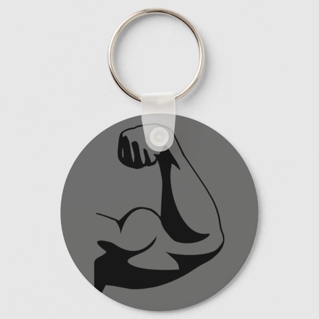 Biceps Keychain (Front)