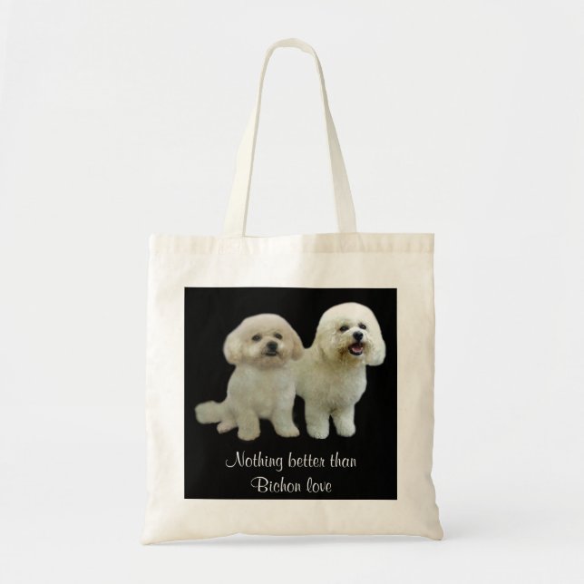Bichon Buddies Tote Bag (Front)