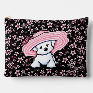 Bichon Cherry Blossom Accessory Pouch