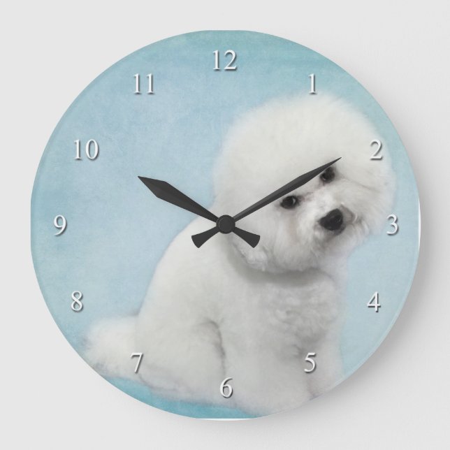 Bichon Clock (Front)