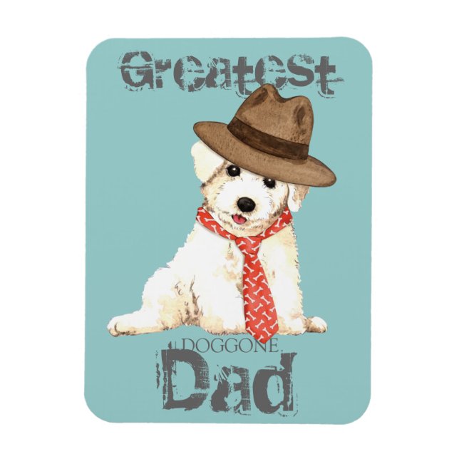 Bichon Dad Magnet (Vertical)