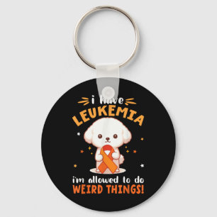 Bichon Dog I Have Leukaemia Im Allowed To Do Weird Key Ring