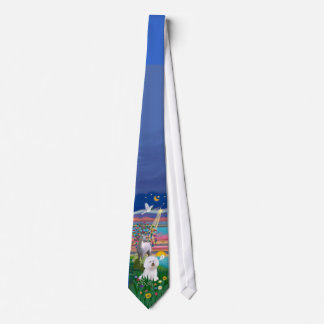 Bichon Frise 1 - Magical Night Tie
