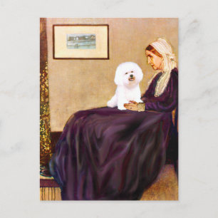 Bichon Frise 1 - Whistlers Mother Postcard