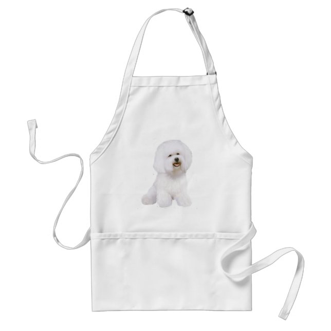 Bichon Frise (A) Standard Apron (Front)