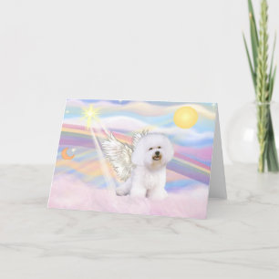 Bichon Frise Angel Card