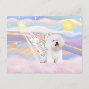 Bichon Frise Angel Postcard