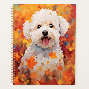Bichon Frise Autumn Thanksgiving Planner